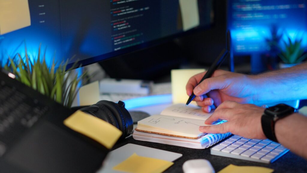 Studying a high-income skill online