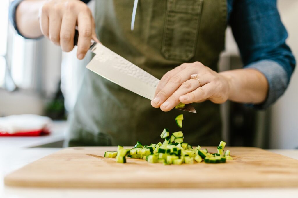Cooking at home as a simple frugal habit