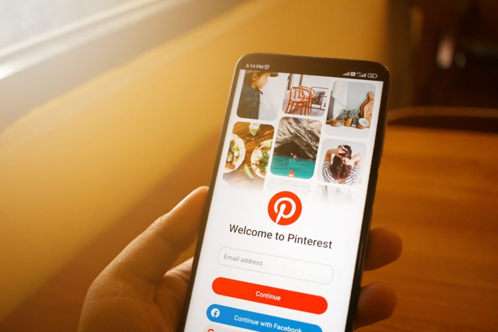 Creating visual content for Pinterest