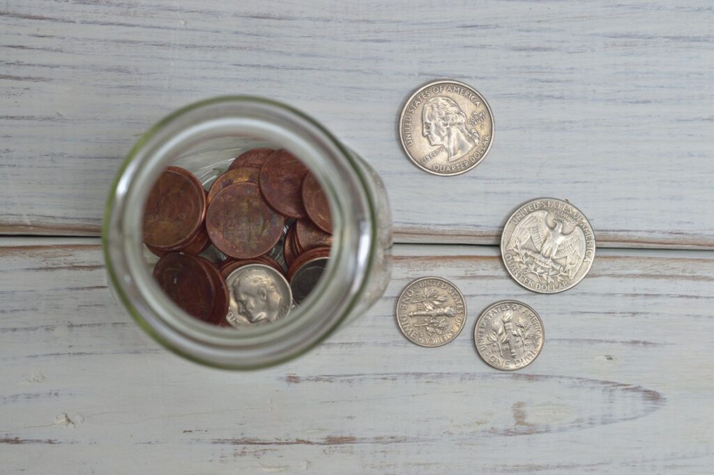 A fun money-saving challenge in progress
