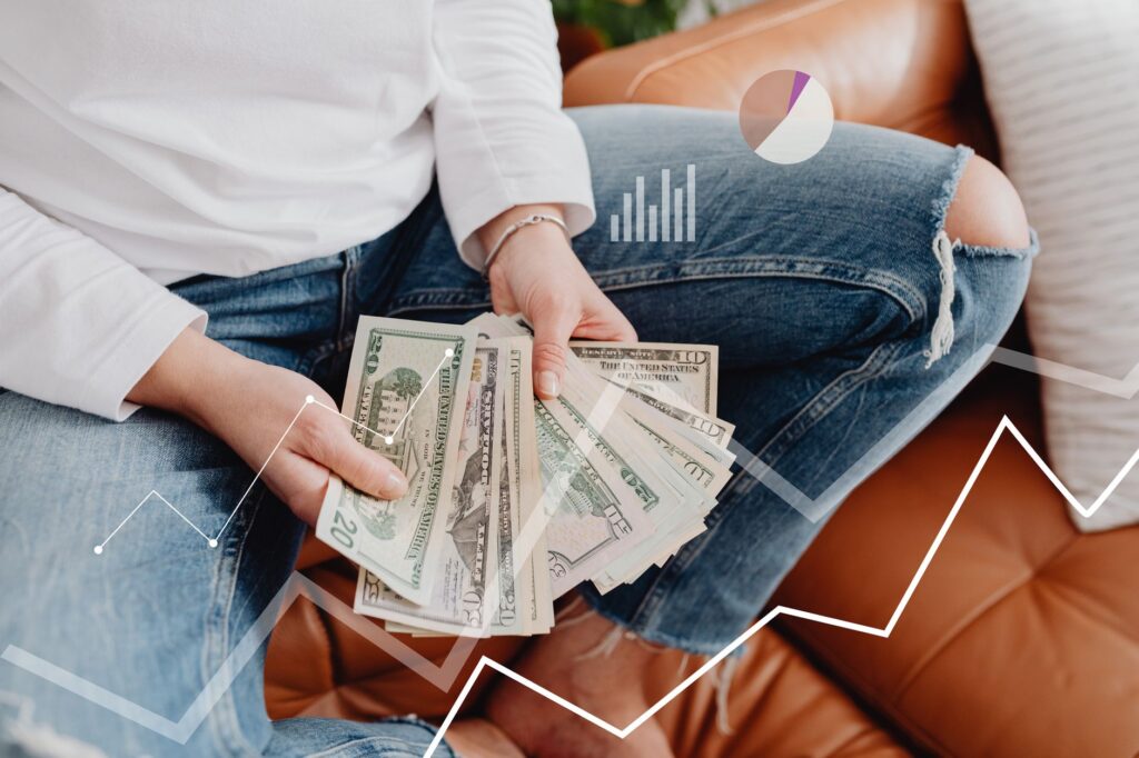 Tracking a savings challenge