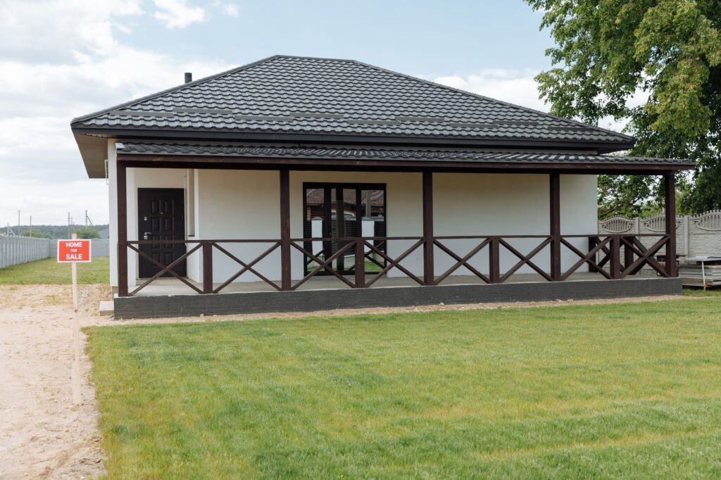 Home exterior representing home equity and retirement planning